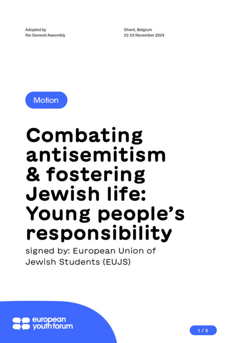 241122 M Combating antisemitism