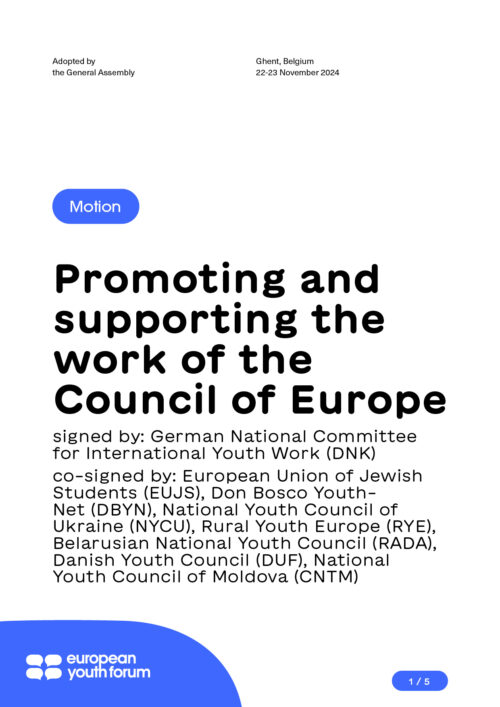 241122 M supporting the work of the Council of Europe 1