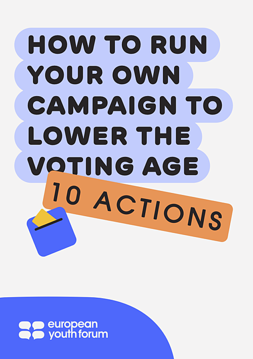 24013 Publication1 How To Campaign Lower Voting Age